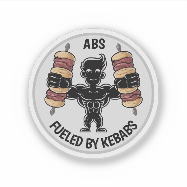 Adesivo Abs e Kebabs (Frente)