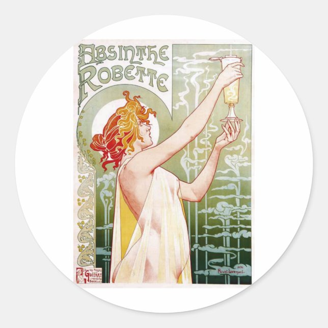 Adesivo Absinthe Robette (Frente)