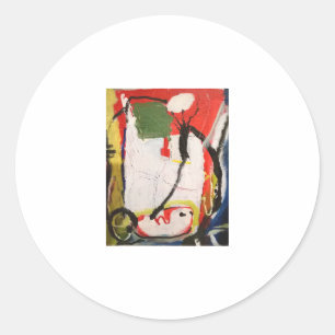 Adesivo Absrtact Painting Jeff Hankamer Artjunkhaus Art