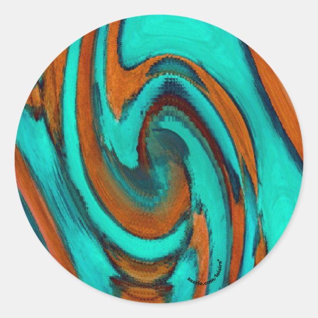 Adesivo Abstrato (Frente)