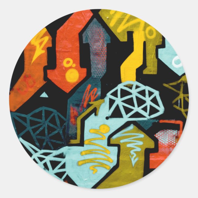 Adesivo Abstrato Art of Arrows (Frente)