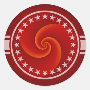 Adesivo Abstrato Background Spirals soft III + seu texto