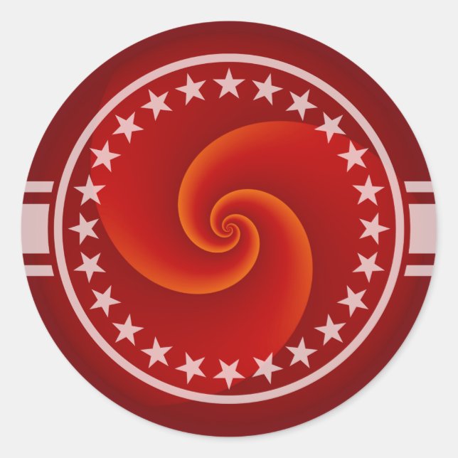 Adesivo Abstrato Background Spirals soft III + seu texto (Frente)