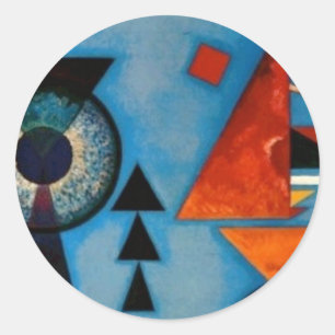 Adesivo Abstrato de Duro de Soft Kandinsky
