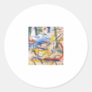 Adesivo Abstrato de golfinho de Lagoa Jeff Hankamer Artjun