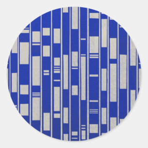 Adesivo Abstrato de inspiração de têxteis africanos - V2