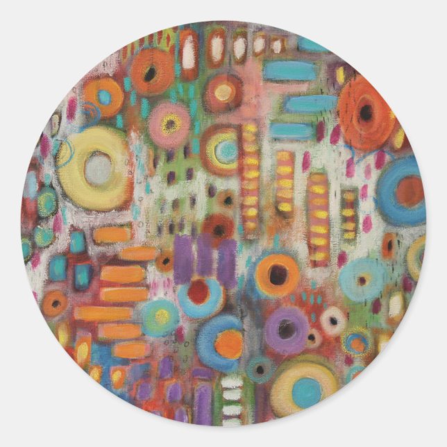 Adesivo Abstrato de jardim (Frente)