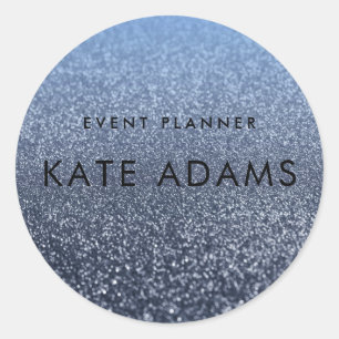 Adesivo Abstrato de Marinho escura Dourada espumante