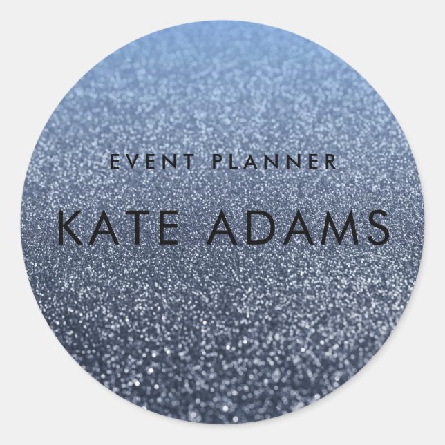 Adesivo Abstrato de Marinho escura Dourada espumante (Frente)