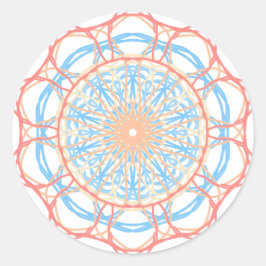 Adesivo Abstrato de roda-gigante