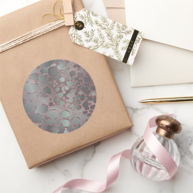 Adesivo Abstrato digital work 3 (Presentear)