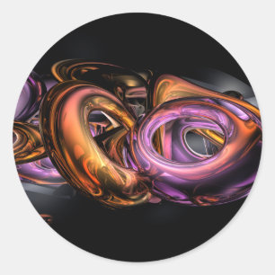 Adesivo Abstrato dos grafites