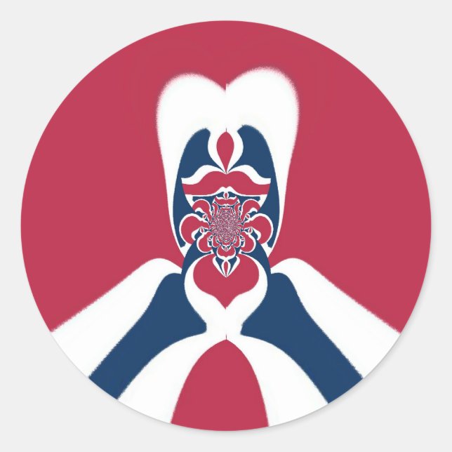 Adesivo Abstrato E.T. Art Impressão (Frente)