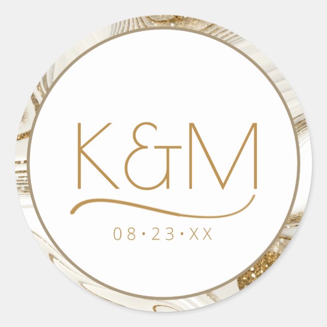 Adesivo Abstrato Glitter Strata Border Wedding ID903 (Frente)