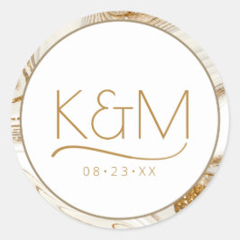 Adesivo Abstrato Glitter Strata Border Wedding ID903