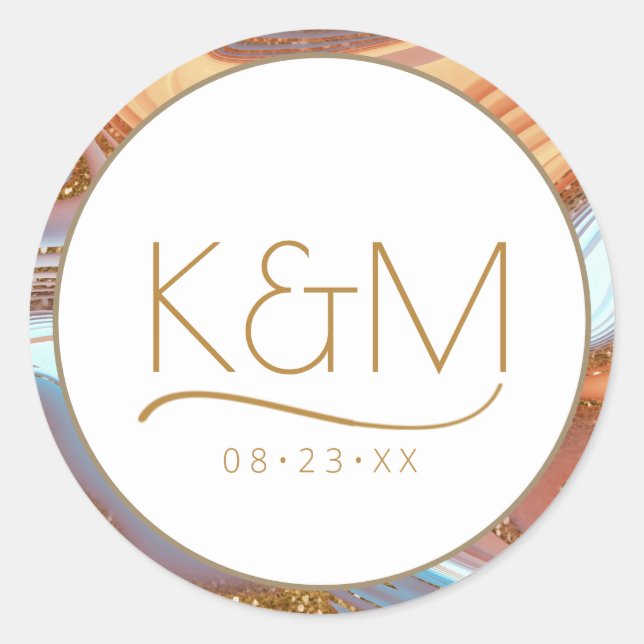 Adesivo Abstrato Glitter Strata Border Wedding SW Wt ID903 (Frente)