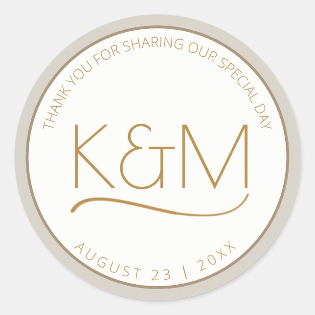 Adesivo Abstrato Glitter Strata Wedding Obrigado Rua ID903 (Frente)