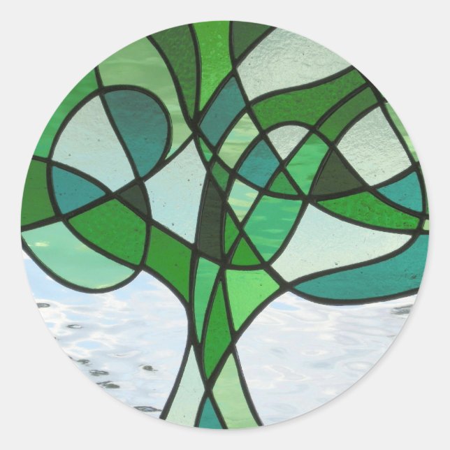 Adesivo Abstrato Tree of Life Sticker (Frente)