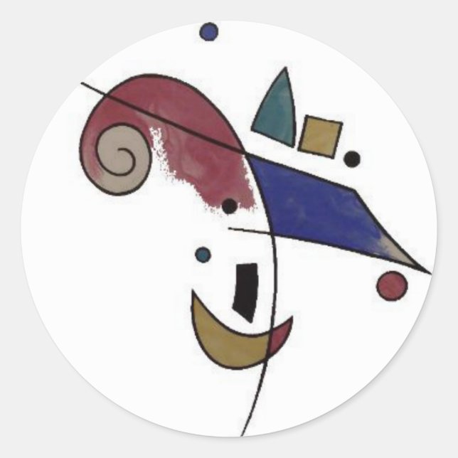 Adesivo Abstrato Venedig Sticker (Frente)
