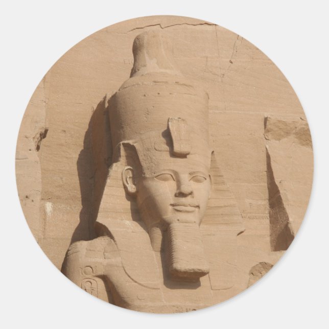 Adesivo abu simbel pharoah (Frente)