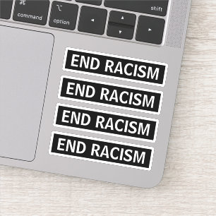 Adesivo Acabar com o racismo