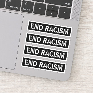 Adesivo Acabar com o racismo