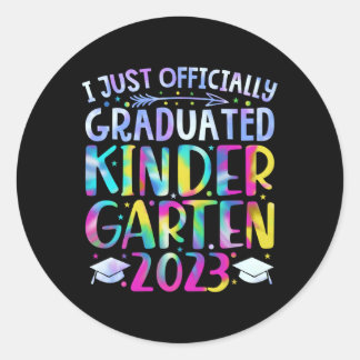 Adesivo Acabei De Me Graduar Na Graduação Em Kindergen 202