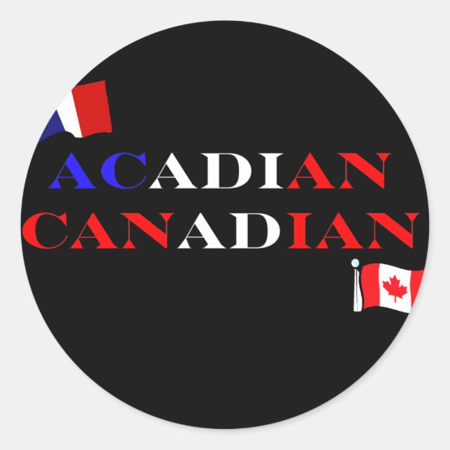 Adesivo Acade Canadense (Frente)