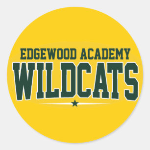 Adesivo Academia de Edgewood; Wildcats
