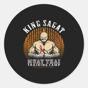 Adesivo Academia de Treinamento de Boxe Muay Thai - Câmera