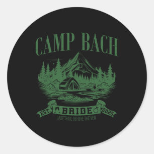 Adesivo Acampamento Bach Noiva Caminhada Acampamento Festa