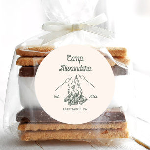 Adesivo Acampamento da Solteirona