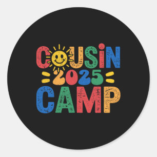 Adesivo Acampamento de Primos 2025 Acampamento Fogueira Fé