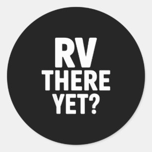 Adesivo Acampamento de Rv trailer rv ainda viagem de carro