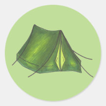 Acampamento de Tent Summer Vindo em Verde