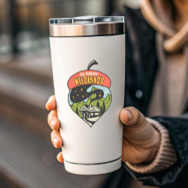 Adesivo Acampamento desconhecido das terras selvagens | Au