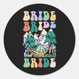 Adesivo Acampamento Despedida de Solteira Noiva Acampament