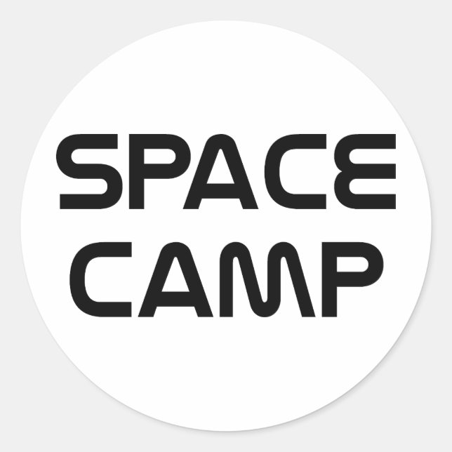 Adesivo Acampamento espacial (Frente)