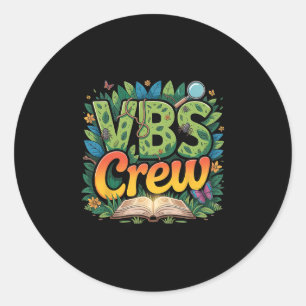 Adesivo Acampamento Juvenil Vbs Crew 2025 Insetos Amplific