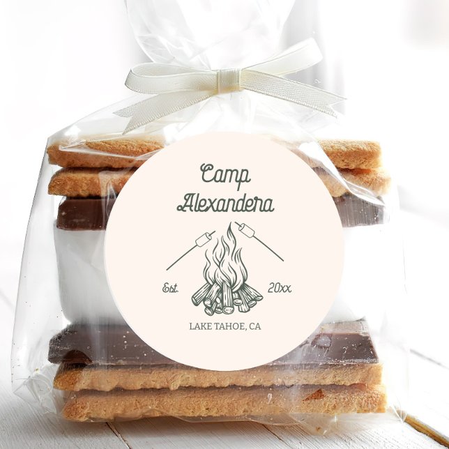 Adesivo Acampamento Solteira (Criador carregado)