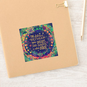 Adesivo "Ação" Inspirivência