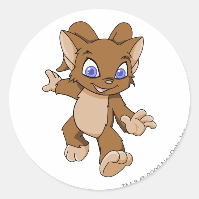 Adesivo Acara Brown (Frente)