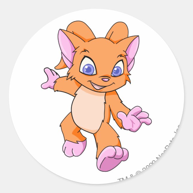 Adesivo Acara Orange (Frente)