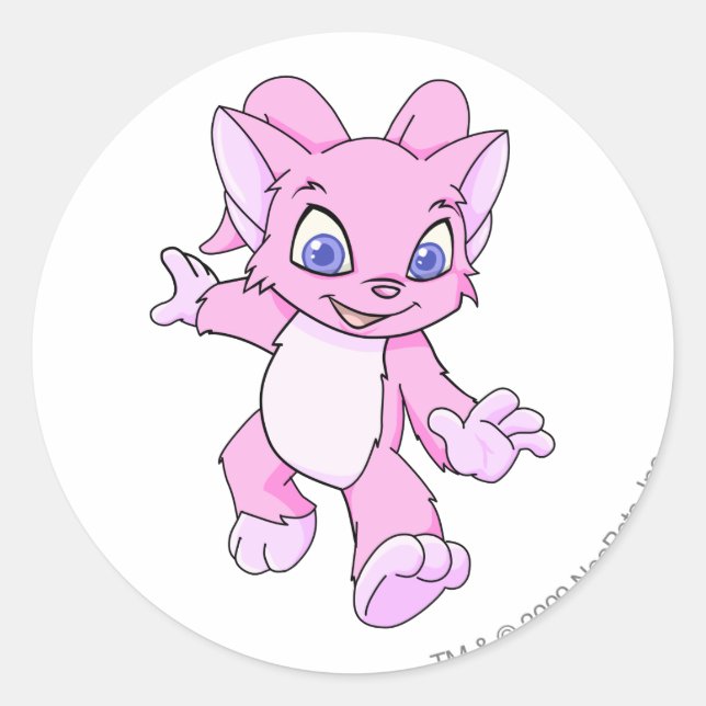 Adesivo Acara Pink (Frente)