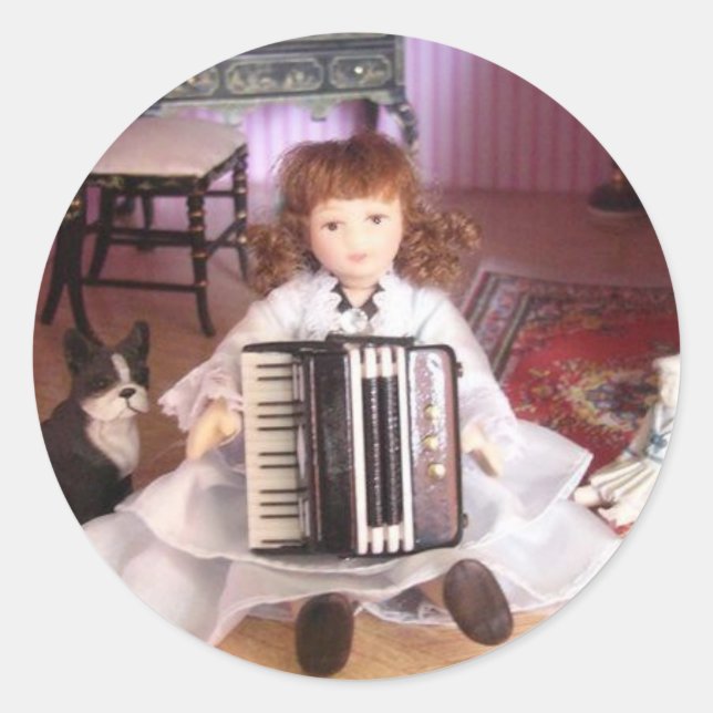 ADESIVO ACCORDION GIRL (Frente)