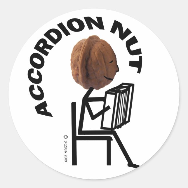 Adesivo Accordion Nut (Frente)