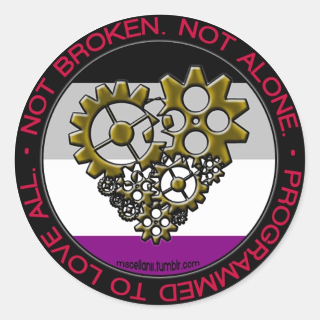 Adesivo Ace Robot Pride (Frente)