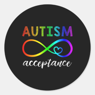 Adesivo Aceitação de Camisas Autismo Vermelho Em Vez De Au
