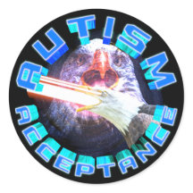 Aceitação do Autismo Águia Espacial Laser Maxing I