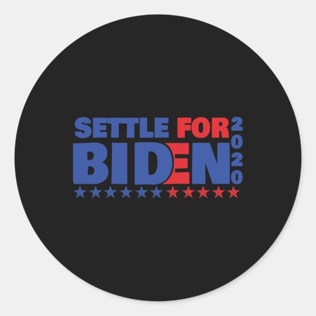 Adesivo Aceitar Biden (Frente)